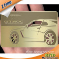 Wonderful!!!Silver/gold/golden metal business card/silver metal card/silver card in ShenZhen